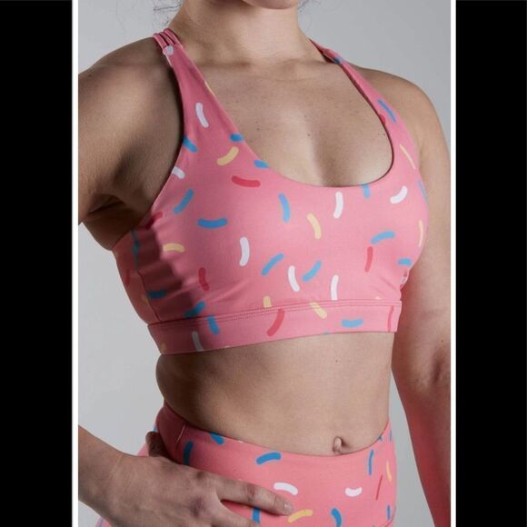 FeedMeFightMe Donut Sprinke Bra xL - Picture 2 of 6